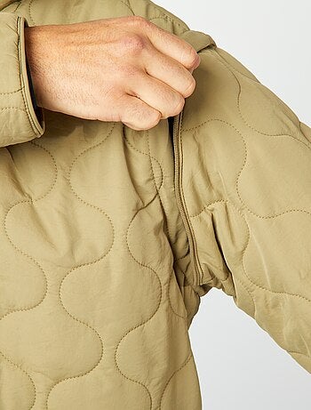 Doudoune quiltée manches amovibles