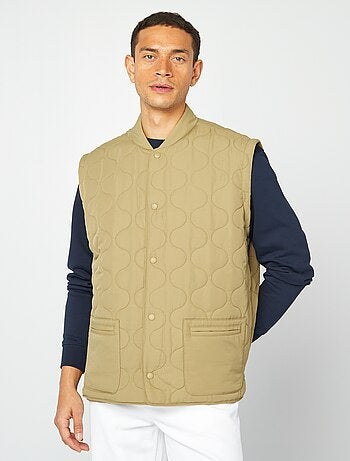 Doudoune quiltée manches amovibles