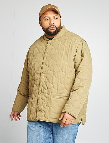 Doudoune quiltée manches amovibles