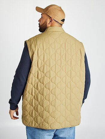 Doudoune quiltée manches amovibles