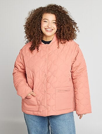 Doudoune quiltée manches amovibles