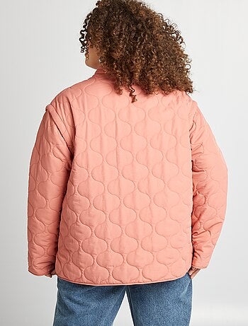 Doudoune quiltée manches amovibles