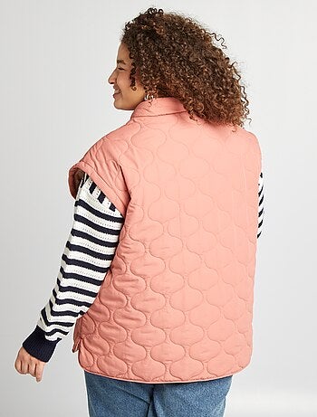 Doudoune quiltée manches amovibles