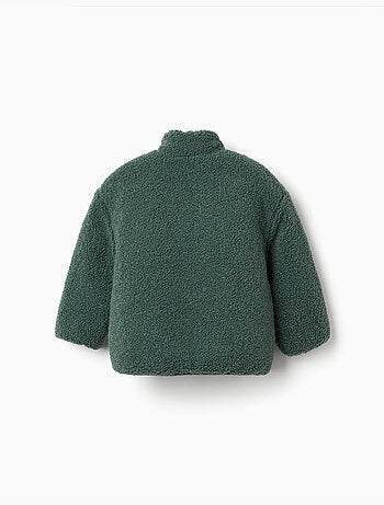Doudoune réversible avec sherpa