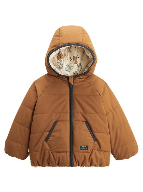 Doudoune r?versible enfant imperm?able avec capuche Constellation - Kiabi