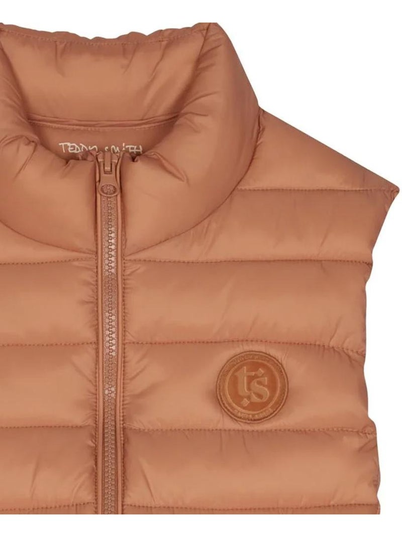 Doudoune sans manche Femme Teddy Smith - M Marron tabac - Kiabi