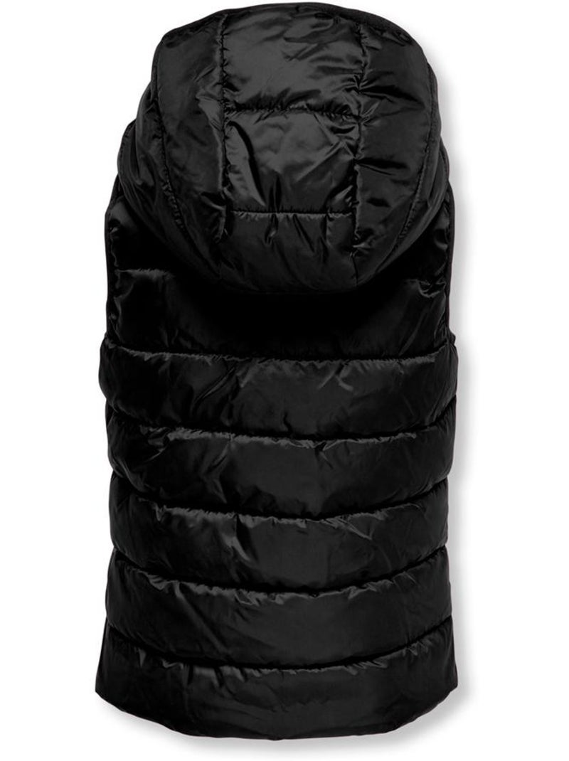 Doudoune sans manche Fille Kids ONLY Noir - Kiabi