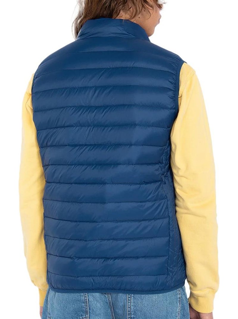 Doudoune Sans Manche Homme Schott Bleu - Kiabi