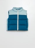 Doudoune sans manches BLEU - Kiabi