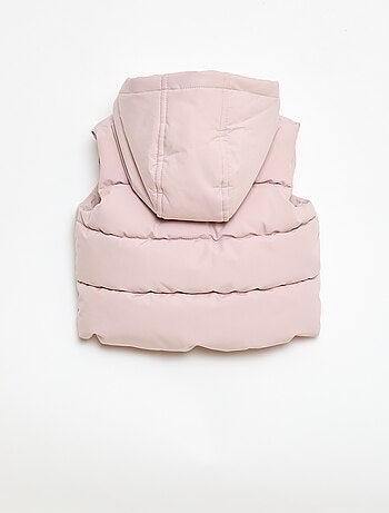 Doudoune sans manches matelassée