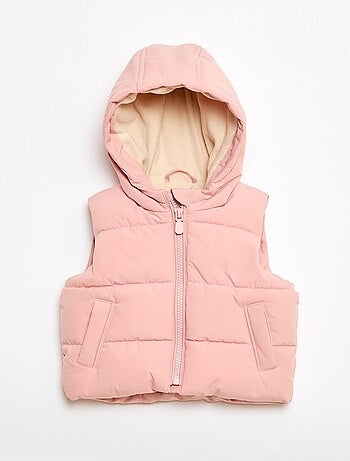Doudoune sans manches matelassée