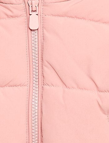 Doudoune sans manches matelassée