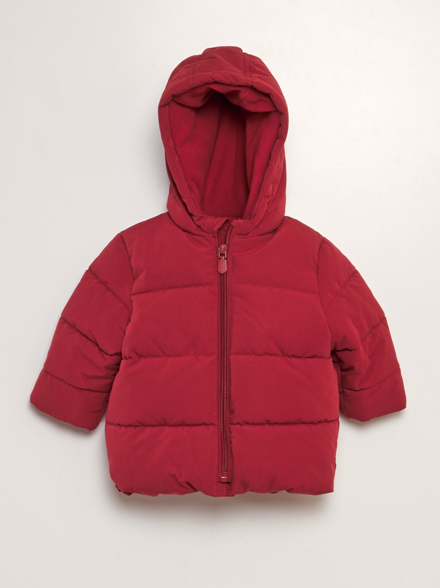 Doudoune bebe Doudoune sans manches manteau rouge Kiabi