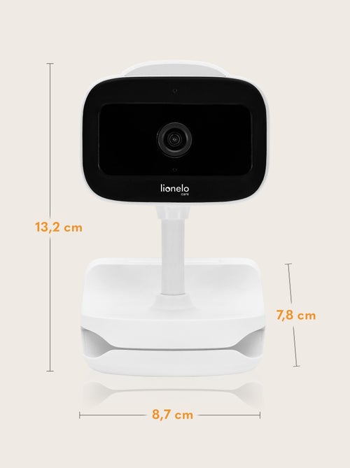 Draadloze videobabyfoon LIONELO Babyline Go – Tot 5 uur – Bevestigingsclip - Kiabi Draadloze videobabyfoon LIONELO Babyline Go – Tot 5 uur – Bevestigingsclip - Kiabi
