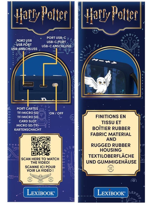 Draagbare hedwig bluetooth 5.0-luidspreker met stoffen afwerking - Kiabi Draagbare hedwig bluetooth 5.0-luidspreker met stoffen afwerking - Kiabi