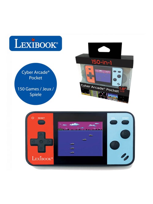 Draagbare spelconsole cyber arcade® pocket - kleuren lcd-scherm 1.8'' 150 games - Kiabi Draagbare spelconsole cyber arcade® pocket - kleuren lcd-scherm 1.8'' 150 games - Kiabi