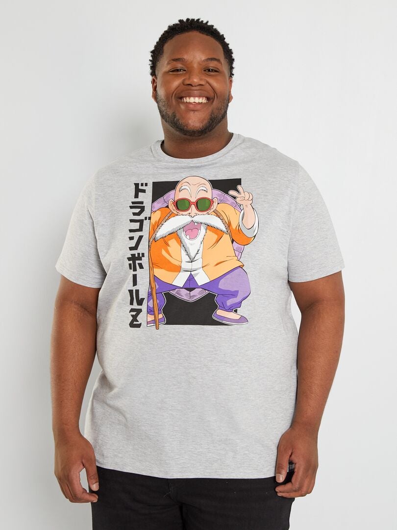 Dragon Ball-T-shirt GRIJS - Kiabi