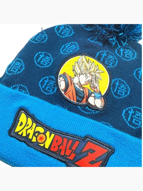 Dragon Ball Z - Bonnet avec pompom et motifs garçon - Kiabi
