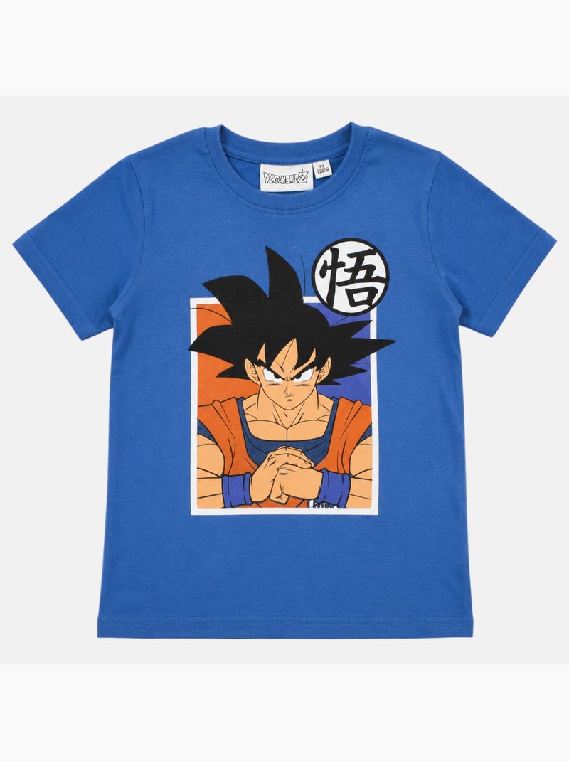 Dragon ball z - ensemble t-shirt et son short assorti avec personnage licence Bleu - Kiabi