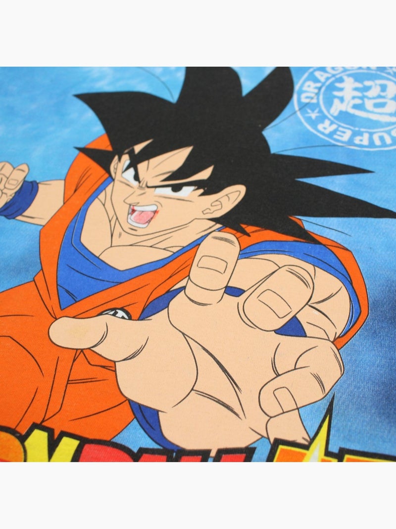 Dragon ball z - ensemble t-shirt et son short assorti enfant Bleu marine - Kiabi