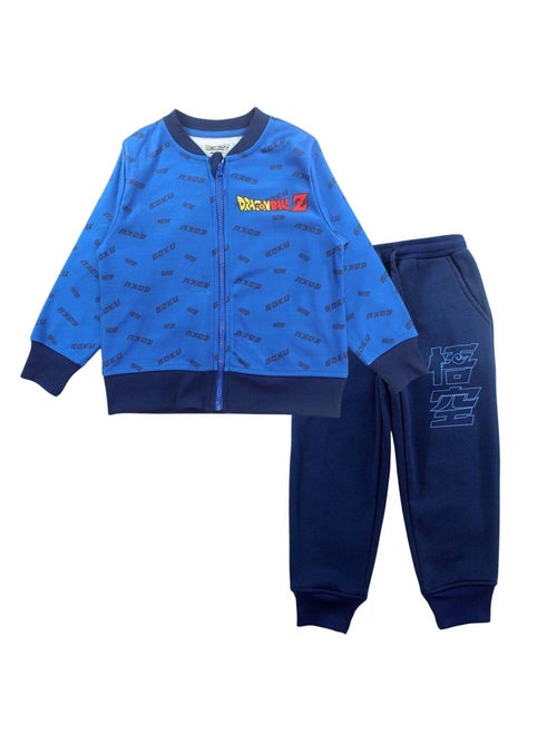 Dragon Ball Z - Jas met rits en patroon met bijpassende broek - Kiabi