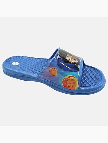 Dragon Ball Z - Kind slippers oranje met brede band en personage