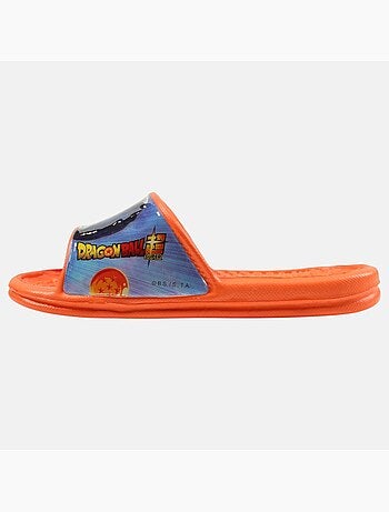 Dragon Ball Z - Kind slippers oranje met brede band en personage