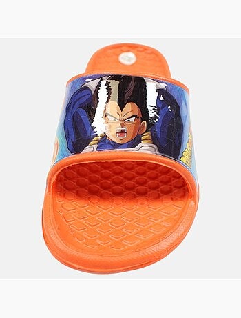 Dragon Ball Z - Kind slippers oranje met brede band en personage