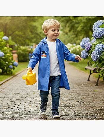 Dragon Ball Z - Regenjas met drukknopen jongen