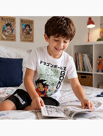Dragon Ball Z - T-shirt imprimé avec short assorti