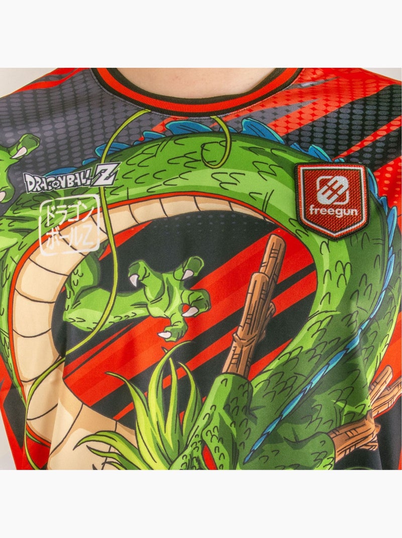 Dragon ball z shenron t-shirt voor heren Rood - Kiabi