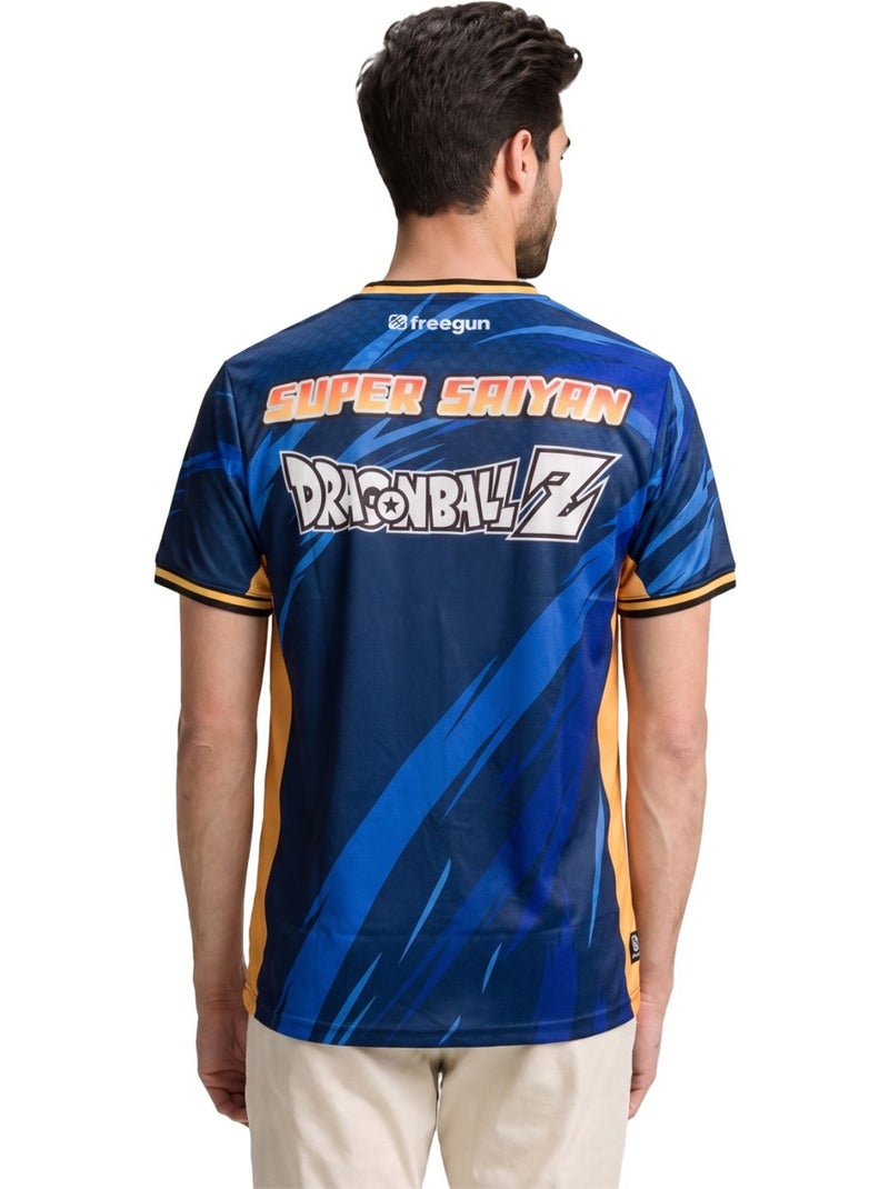 Dragon ball z super saiyan heren t-shirt Blauw - Kiabi