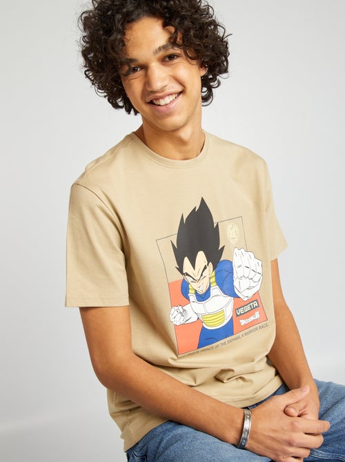 Dragon Ball Z-T-shirt met korte mouw - Kiabi