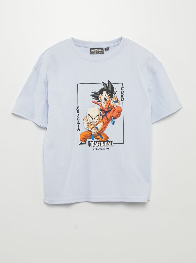 Dragon Ball Z-T-shirt met korte mouw BLAUW - Kiabi