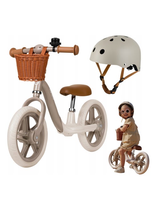 Draisienne avec casque LIONELO Alex Plus - Léger - Selle confortable - Panier et Sonnette inclus - Kiabi Draisienne avec casque LIONELO Alex Plus - Léger - Selle confortable - Panier et Sonnette inclus - Kiabi