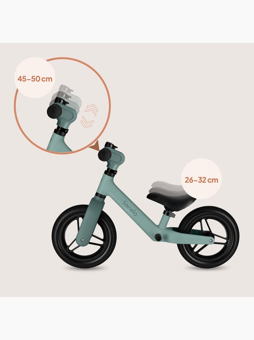Draisienne avec casque LIONELO Toni - À partir de 18 mois - Vélo bébé - Léger - Kiabi Draisienne avec casque LIONELO Toni - À partir de 18 mois - Vélo bébé - Léger - Kiabi