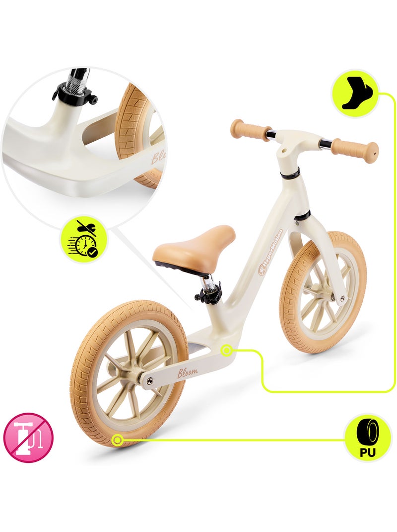 Draisienne hypermotion bloom 12 pouces dès 2 ans Beige - Kiabi