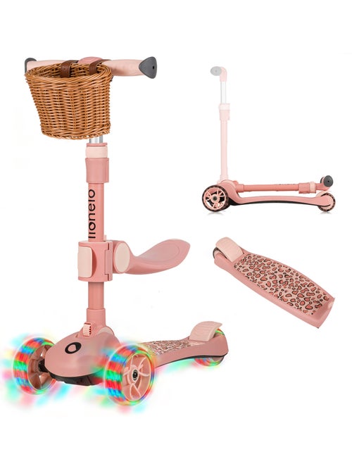 Draisienne trottinette evolutive LIONELO Franky - Roues éclairées - Jusqu’à 50 kg - Panier - Kiabi Draisienne trottinette evolutive LIONELO Franky - Roues éclairées - Jusqu’à 50 kg - Panier - Kiabi