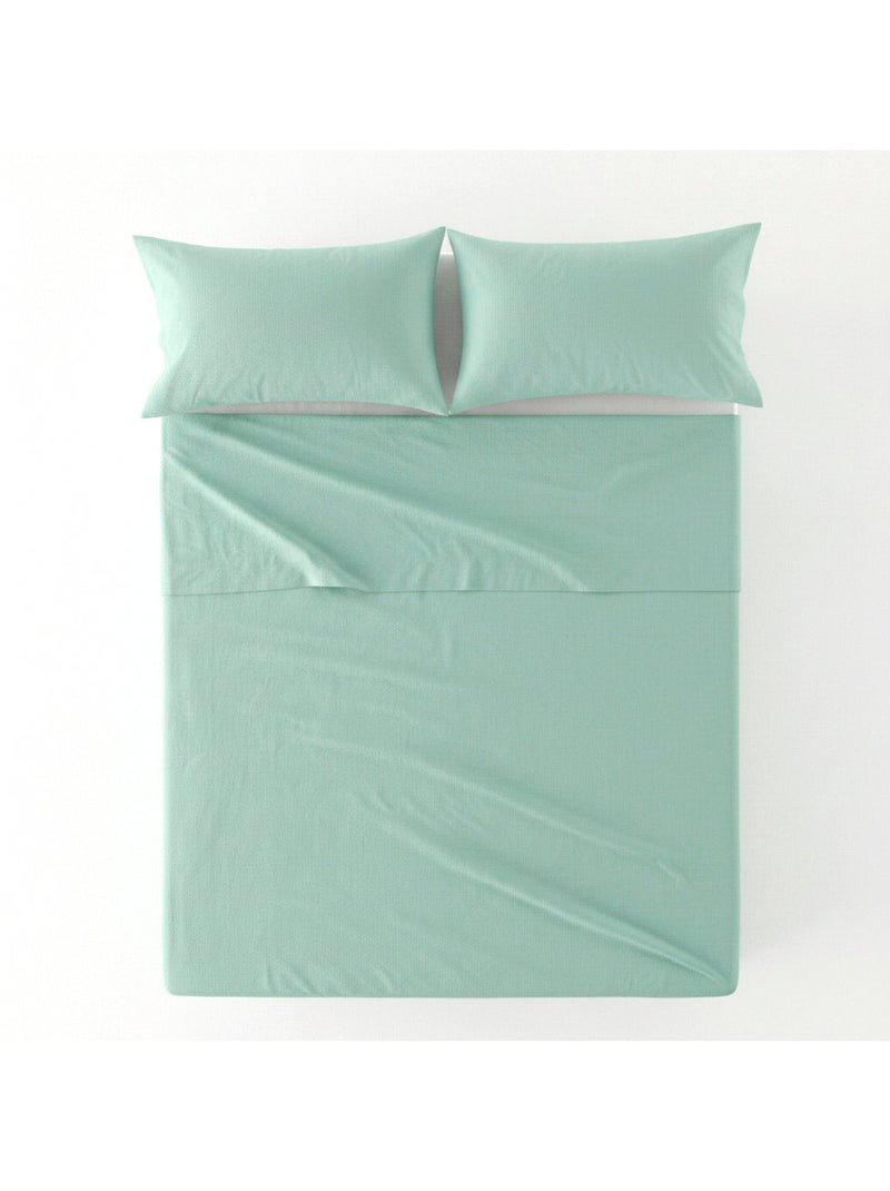 Drap Basic "Happyfriday" Menthe - Kiabi