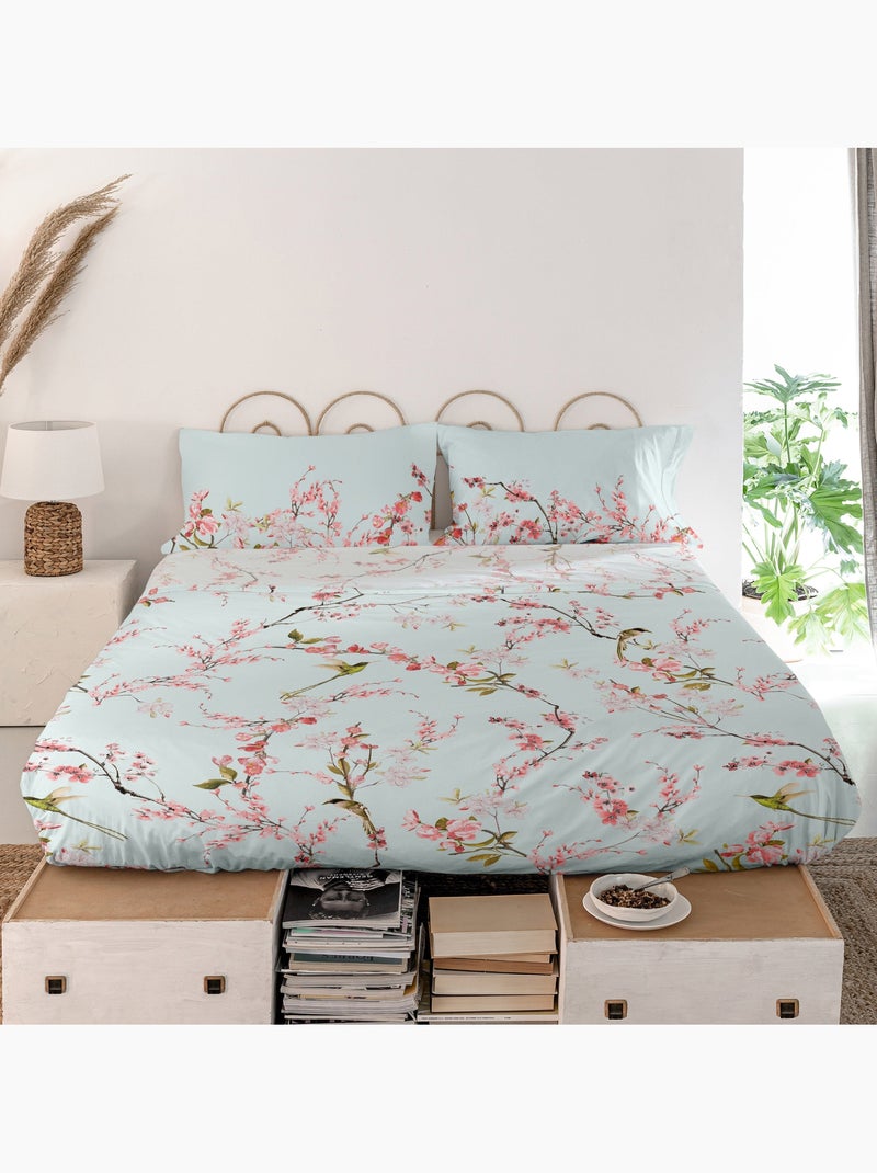 Drap Chinoiserie "Happyfriday" Multicolore - Kiabi