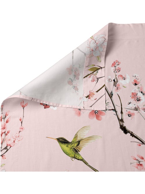 Drap Chinoiserie rose "Happyfriday" - Kiabi