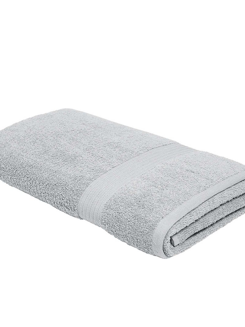Drap de bain 70 x 130 cm Gris - Kiabi