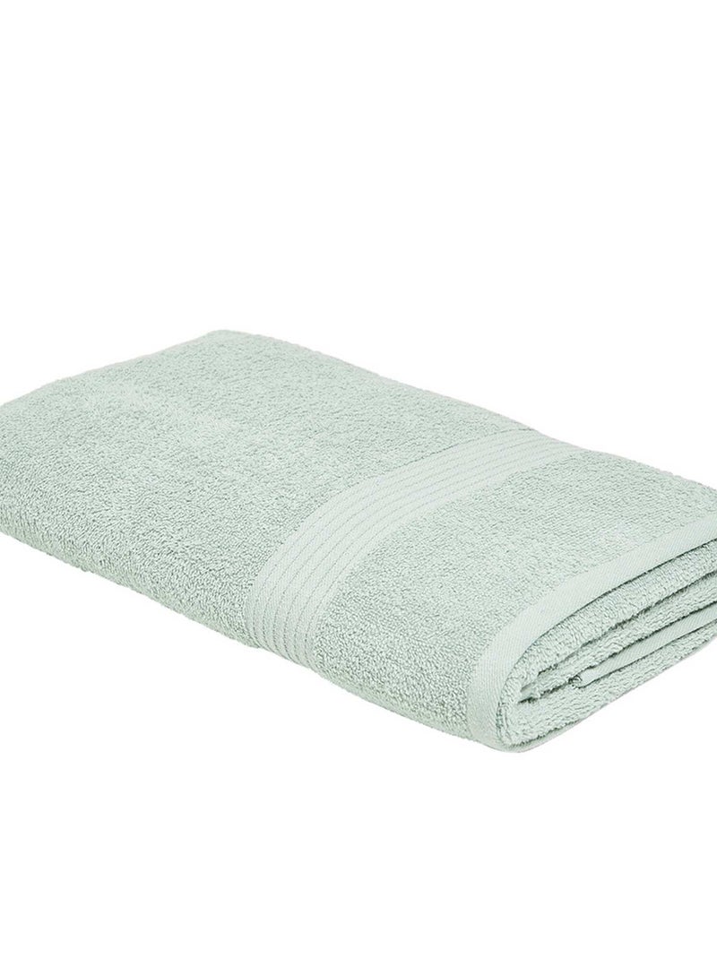 Drap de bain 70 x 130 cm Vert d'eau - Kiabi