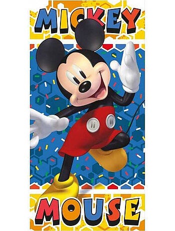 Drap de bain mickey mouse disney 100% coton 140 x 70 cm