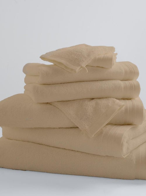 Drap De Bain Uni et Coloré - Kiabi