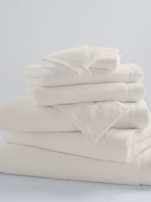 Drap De Bain Uni et Coloré - Kiabi