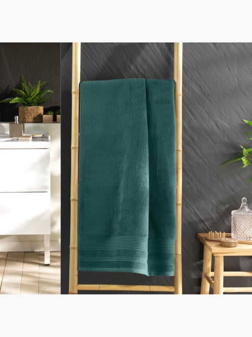 Drap de douche - éponge unie tendresse 600g/m² - Kiabi Drap de douche - éponge unie tendresse 600g/m² - Kiabi