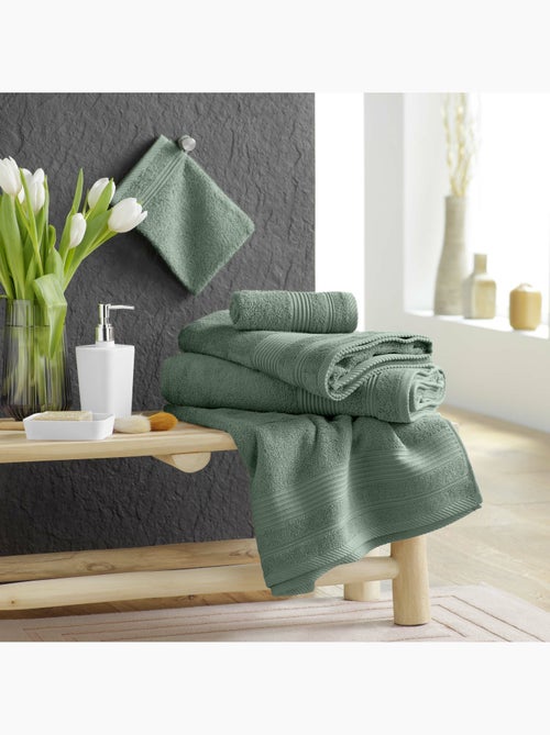 Drap de douche - éponge unie tendresse 600g/m² - Kiabi Drap de douche - éponge unie tendresse 600g/m² - Kiabi