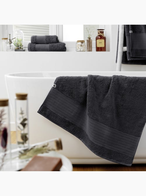 Drap de douche – coton épais 600 g/m² – garance argile - Kiabi