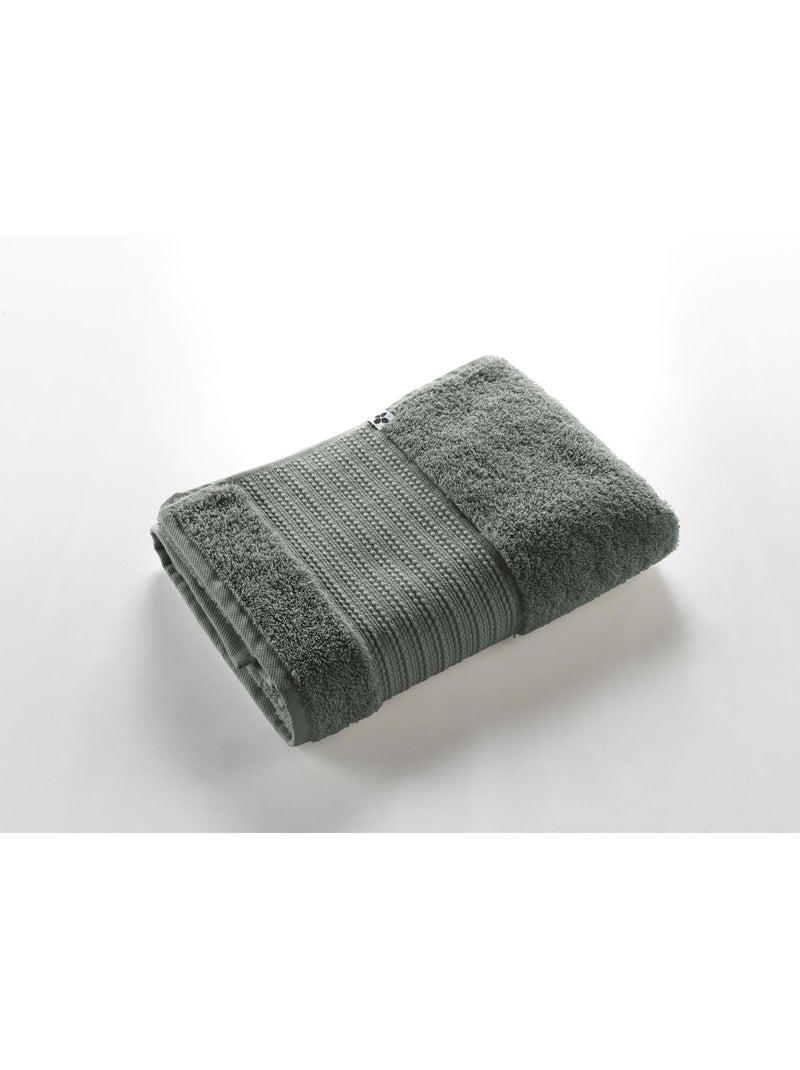 Drap de douche – coton épais 600 g/m² – garance argile Vert romarin - Kiabi
